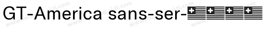 GT-America sans-ser字体转换